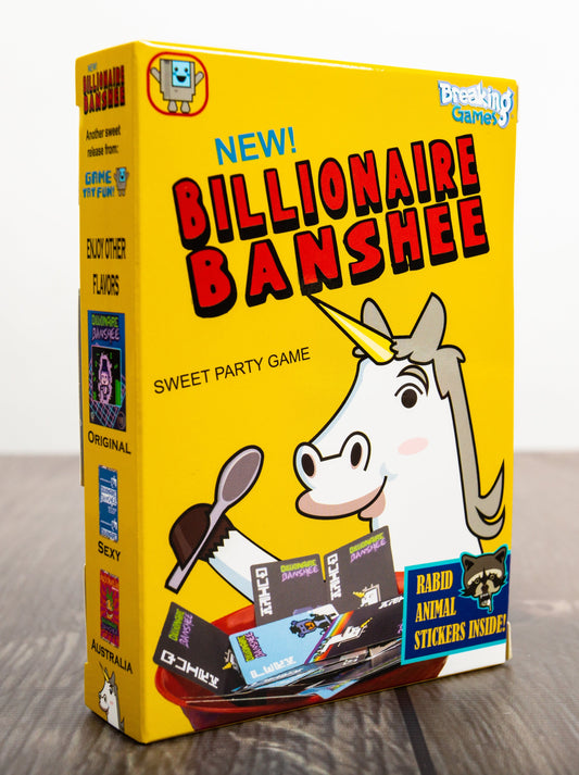 Billionaire Banshee: Expansion #1 (48 Units per Case) - Breaking Games - Wholesale Prices for Retailers