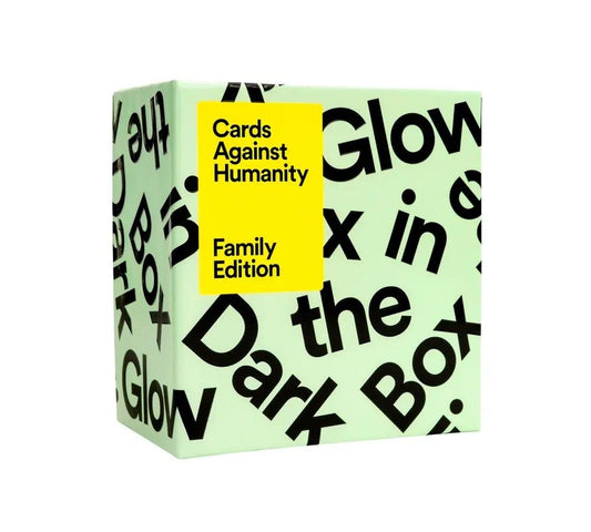 Cards Against Humanity Family Edition: Glow in the Dark Box (Case of 18 Units) - Breaking Games - Wholesale Prices for Retailers