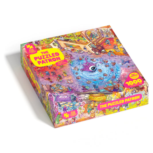 Magic Puzzle Company Series 3: The Puzzled Patron (6 Units per Case)